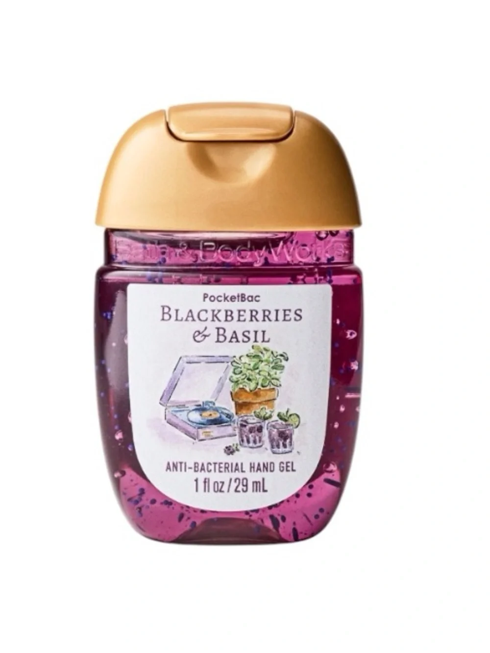 4X Bath & Body Works Blackberries & Basil Foam Hand Soap 8.75 fl oz Set Bundle